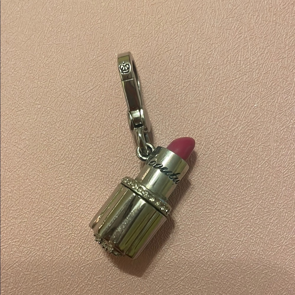 Juicy Couture Pink Lipstick Charm